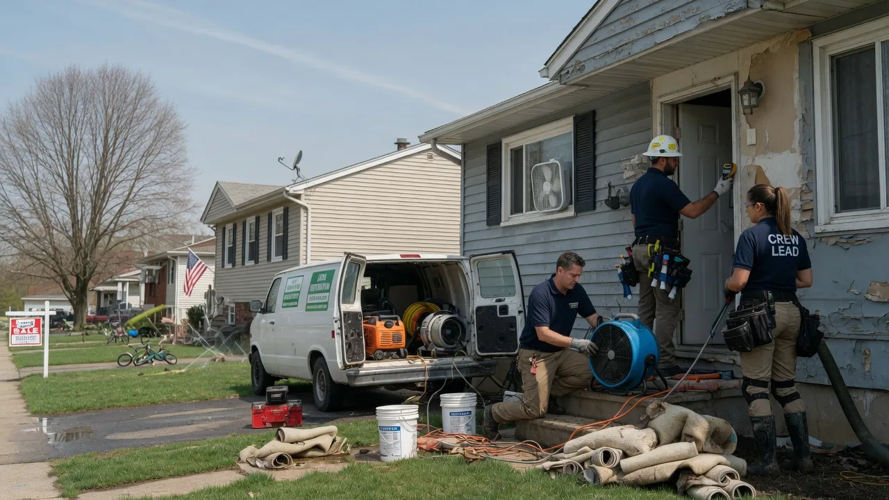 Flood Cleanup in Blue Earth, MN near me