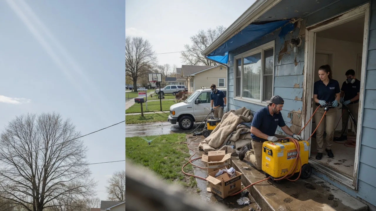 Basement Flood Cleanup in Blue Earth, MN near me